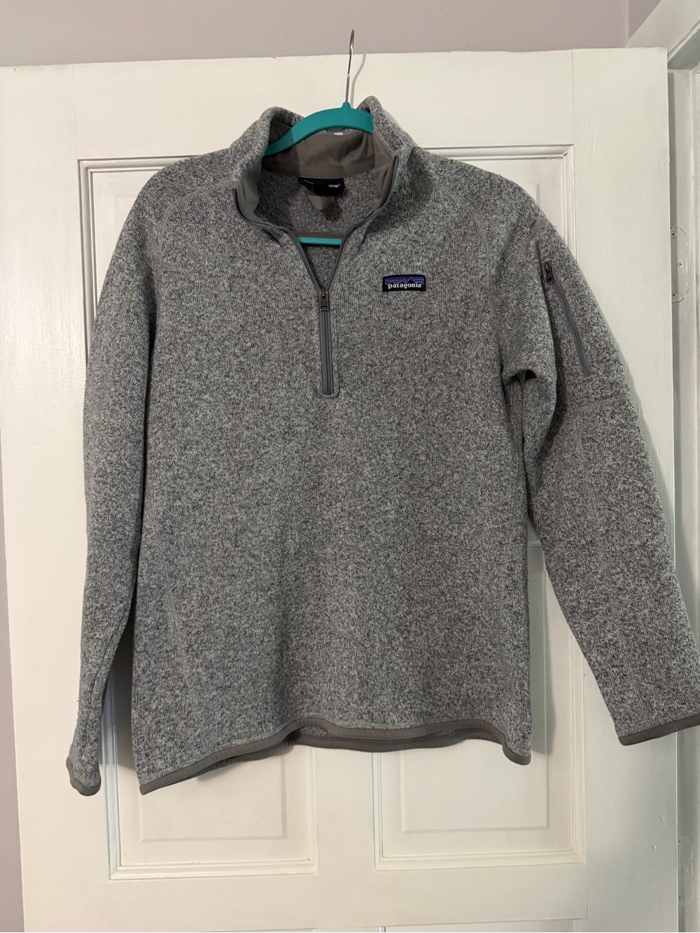 Patagonia Gray Women's Half-Zip Fleece Pullover